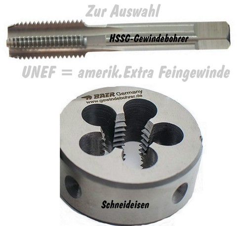 Unef gewindebohrer - unef,