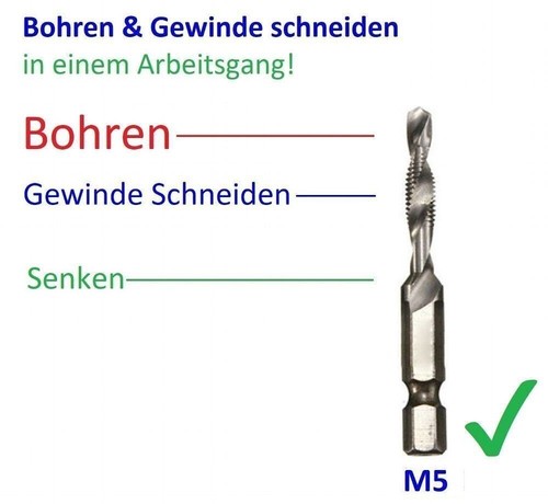 Hss kombo gewinde schneider - hss,