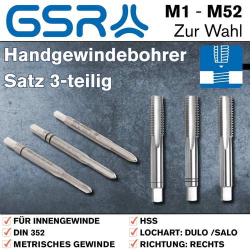 Gsr gewindebohrer satz - gsr,