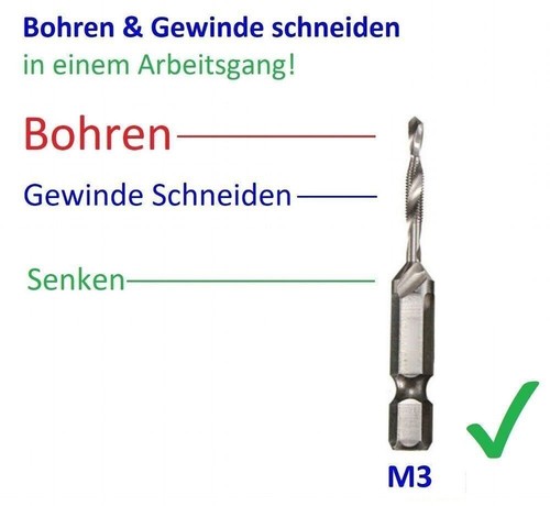 Hss kombo gewinde schneider - gewinde,