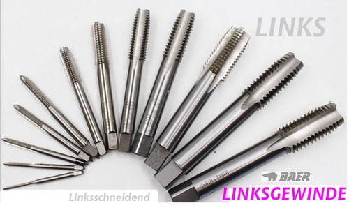 Linksgewinde gewindebohrer - linksgewinde,