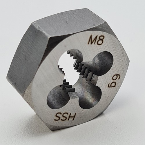 Schneideisen sechskant - m8,