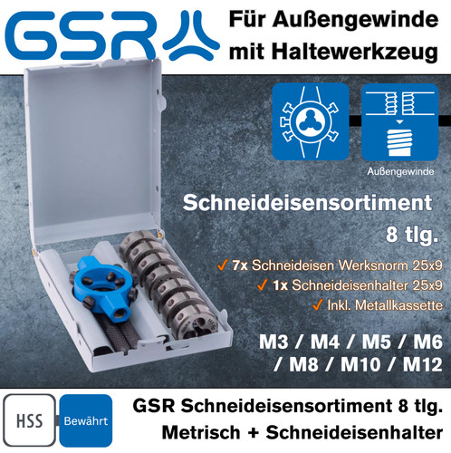 Gsr gewindeschneider sortiment - gsr,