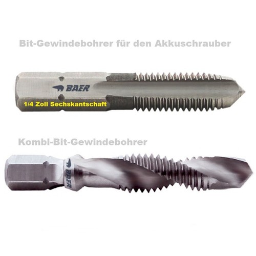 Gewindebohrer bit baer - gewindebohrer,
