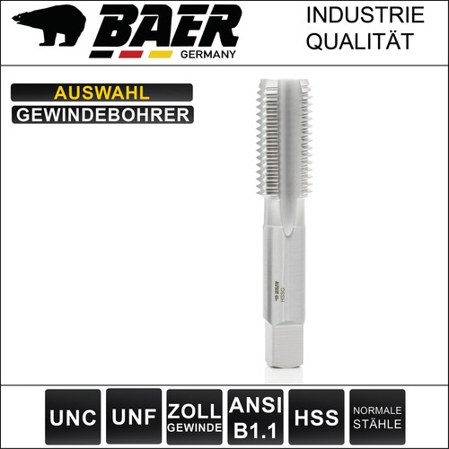 Handgewindebohrer unc unf - handgewindebohrer,